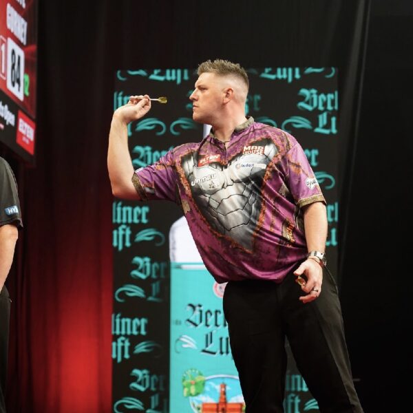 Signed Match worn Shirt - Daryl vs Schindler + Rock